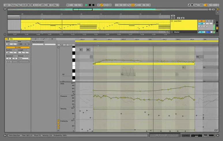 Screen 3 of Ableton Live
