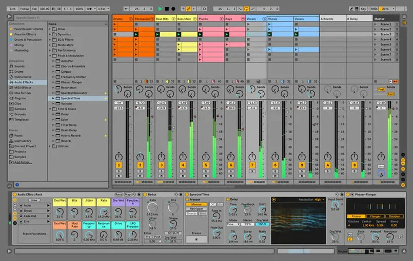 Screen 4 of Ableton Live