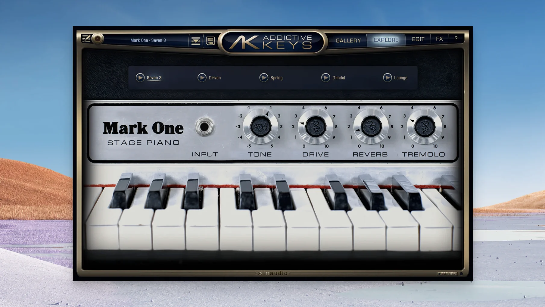 Addictive Keys — tour 1 addictive keys vst crack: workspace view