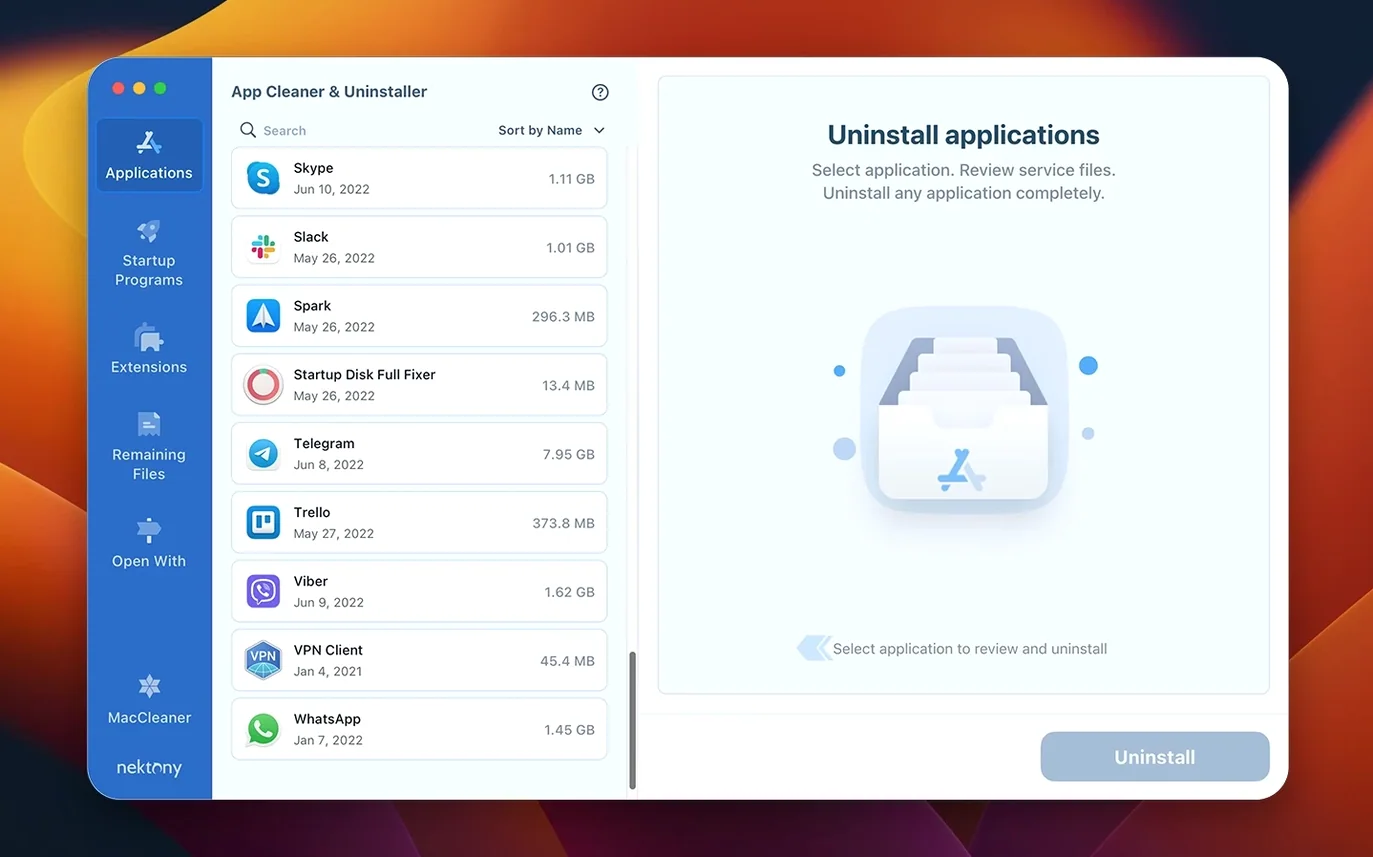 App Cleaner & Uninstaller — tour 1 App Cleaner & Uninstaller 10.0: app cleaner & uninstaller pro