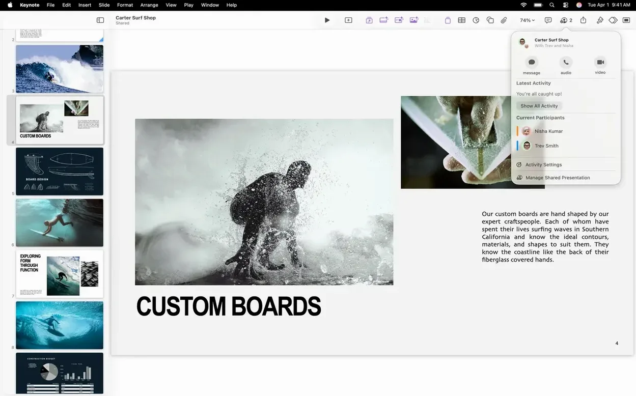 Apple Keynote image 6 of 8 Screen 6 of Apple Keynote