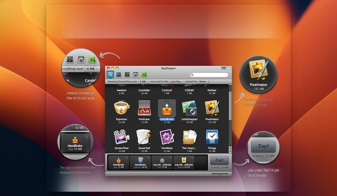 AppZapper image 3 of 3 Screen 3 of AppZapper