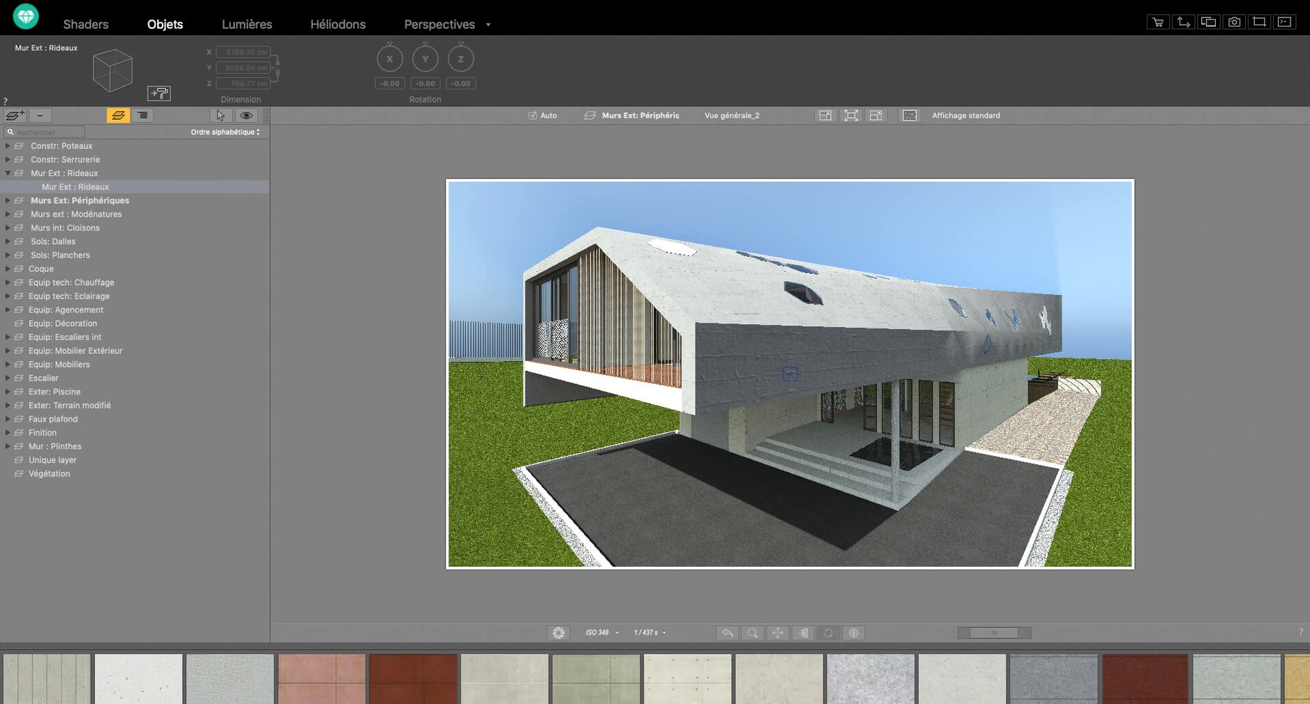 Artlantis — tour 1 artlantis download: workspace view