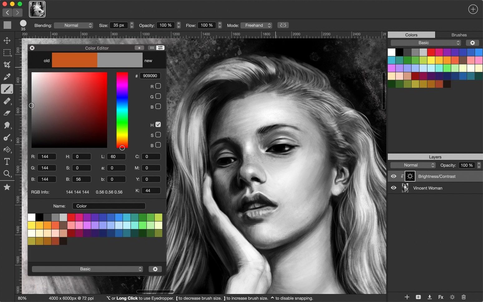 Artstudio Pro toolbar view 2