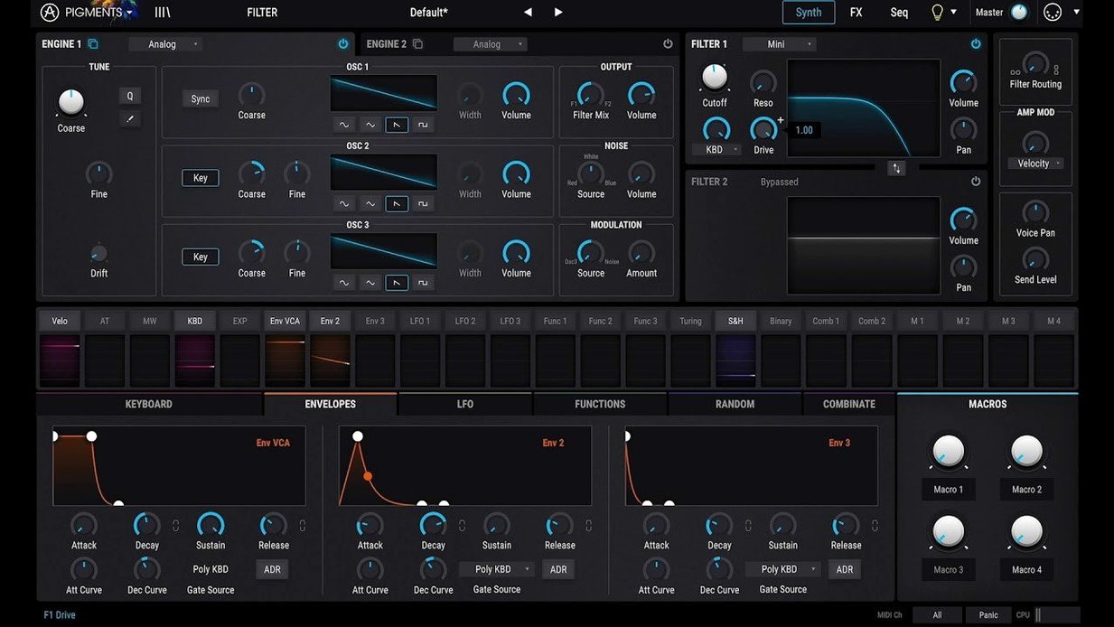Arturia Pigments — tour 1 Arturia Pigments 7.0.1-6772: arturia pigments free download
