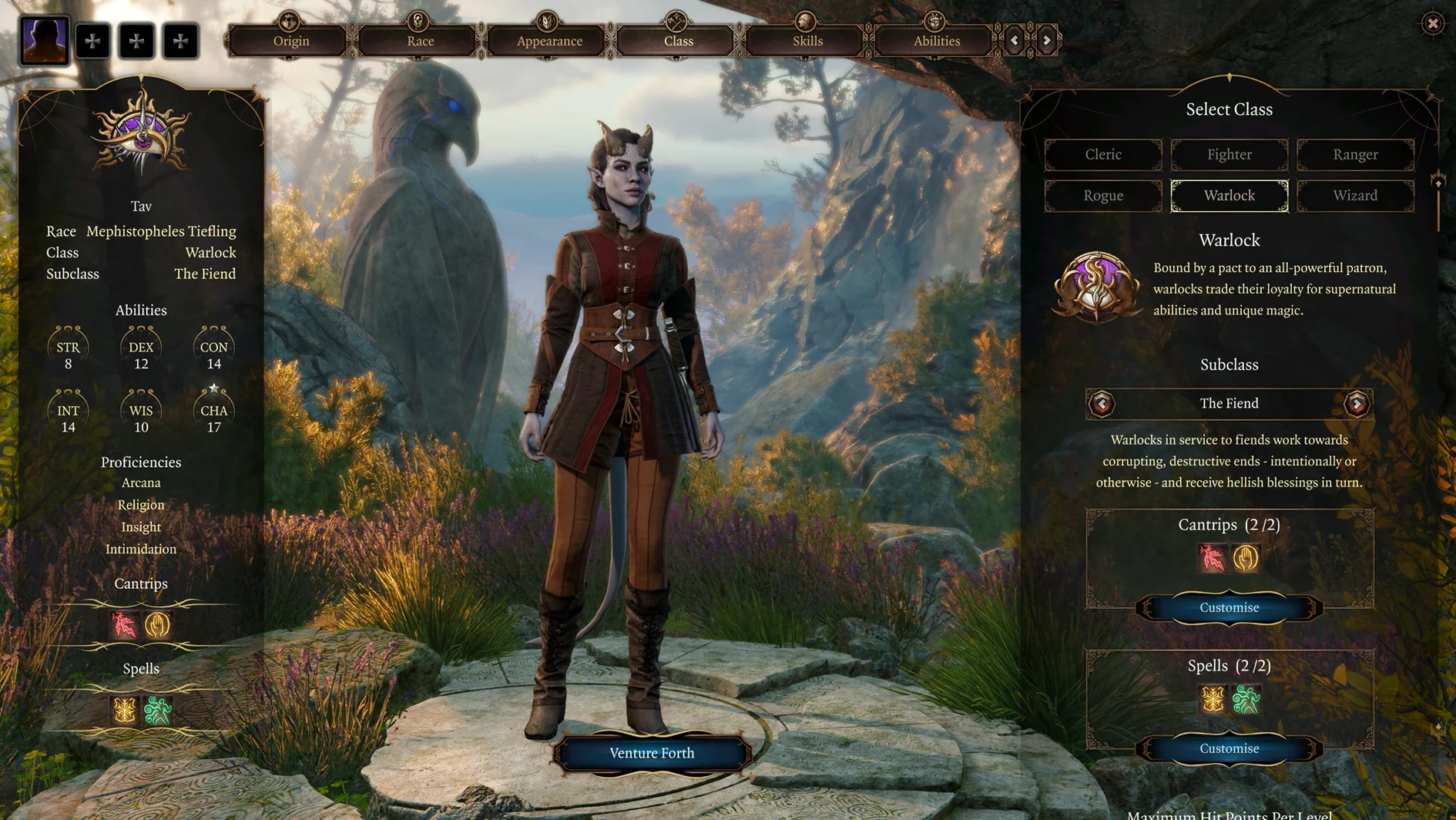 Baldur's Gate 3 toolbar view 4