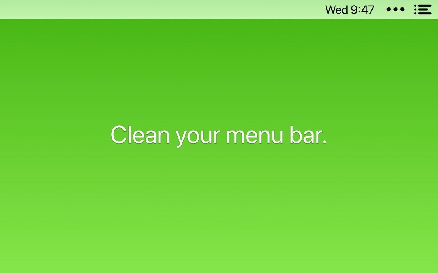 Bartender — tour 2 Bartender toolbar view 2