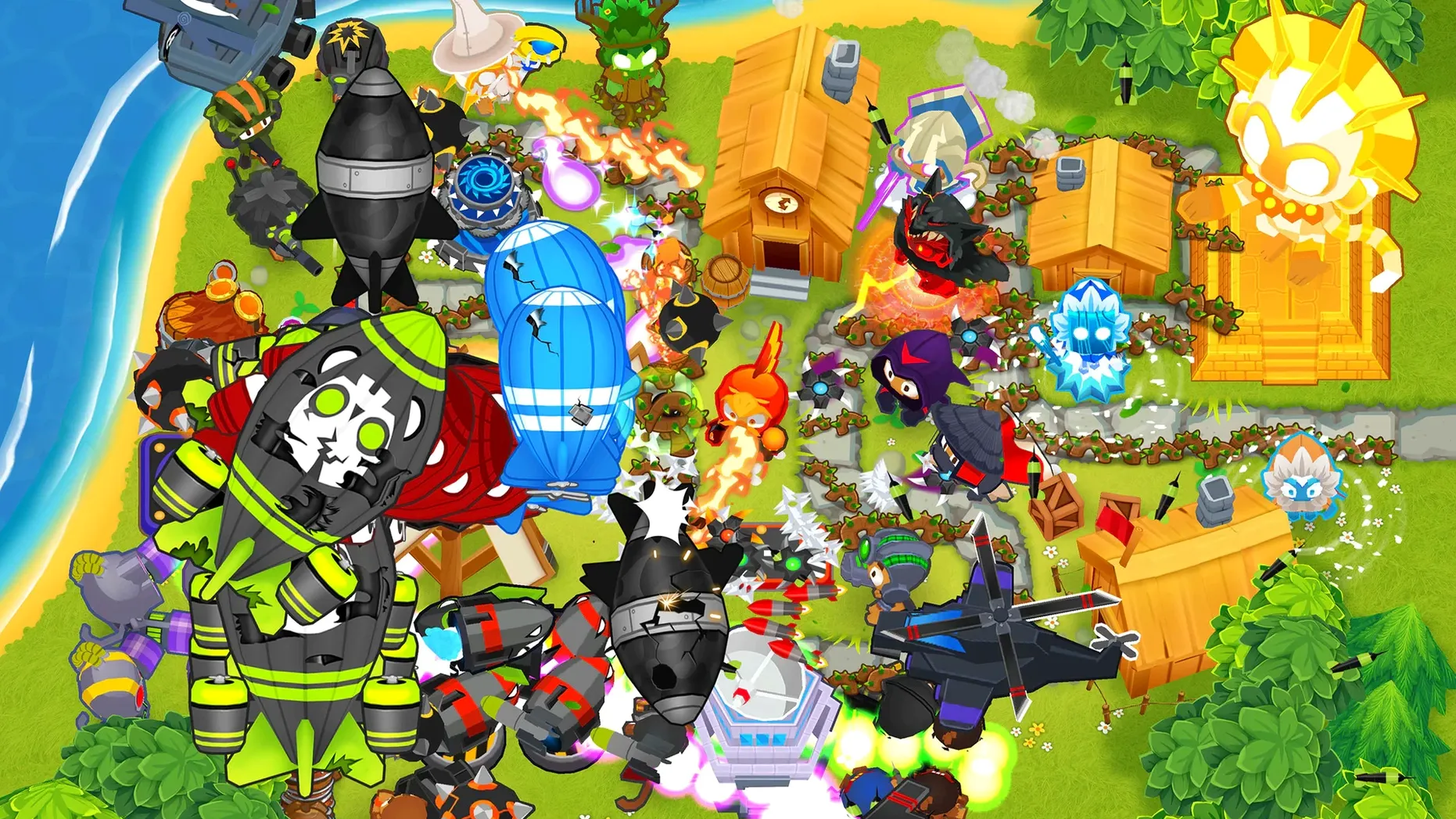 Bloons TD 6 image 2 of 4 Screen 2 of Bloons TD 6