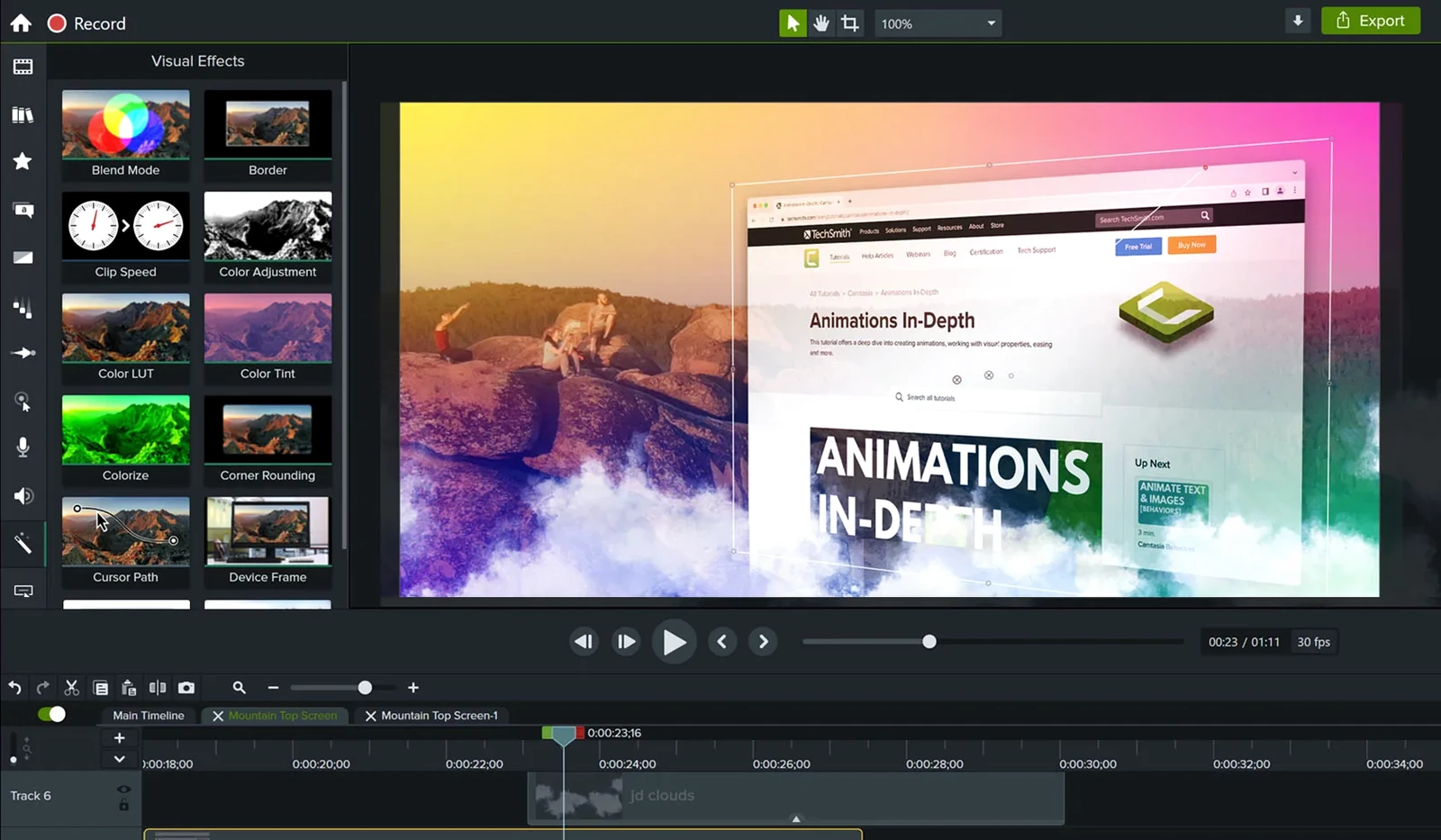 Camtasia image 3 of 4 Screen 3 of Camtasia