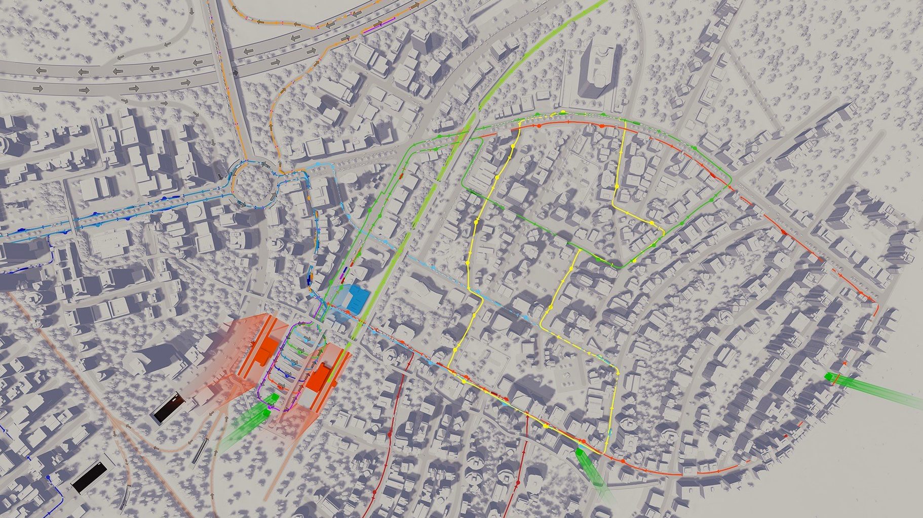 Cities: Skylines toolbar view 4