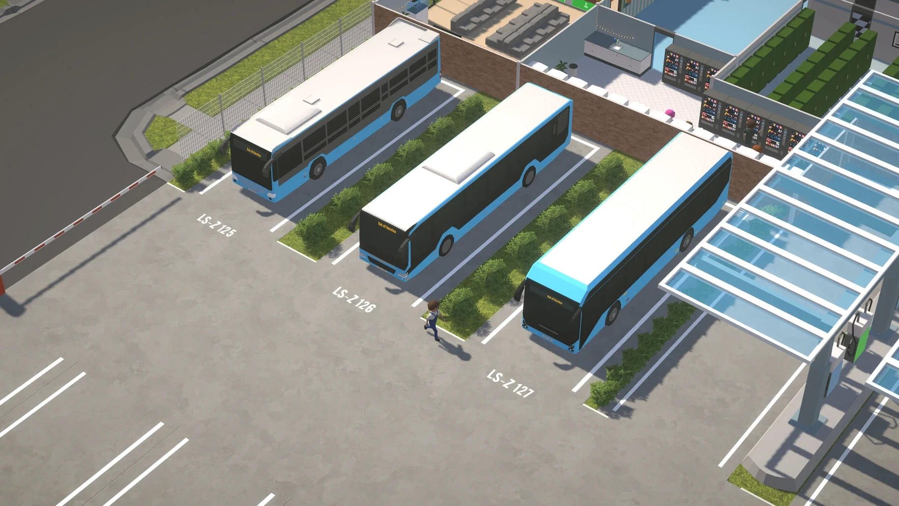 Screen 3 of City Bus Manager