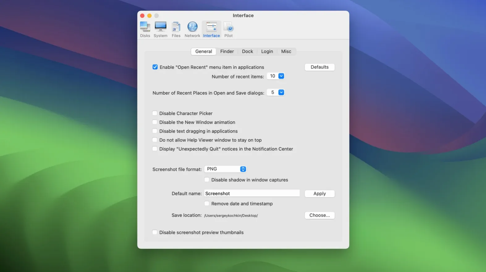 Cocktail Sequoia Edition — tour 4 Cocktail Sequoia Edition toolbar view 4