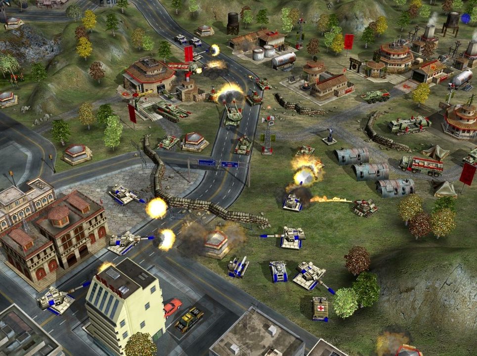 Command & Conquer: Generals — tour 2 Command & Conquer: Generals toolbar view 2