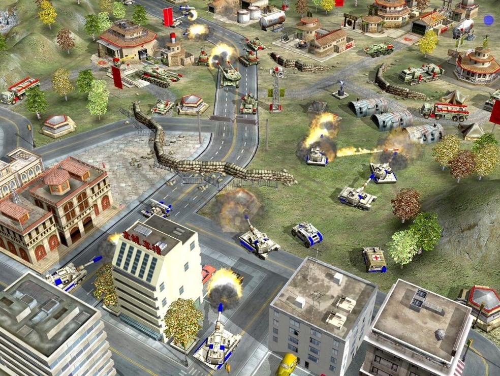 Command & Conquer: Generals — tour 3 Command & Conquer: Generals toolbar view 3