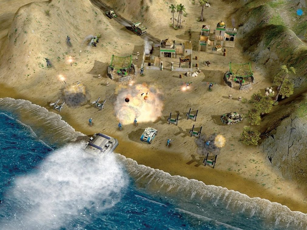 Command & Conquer: Generals — tour 4 Command & Conquer: Generals toolbar view 4