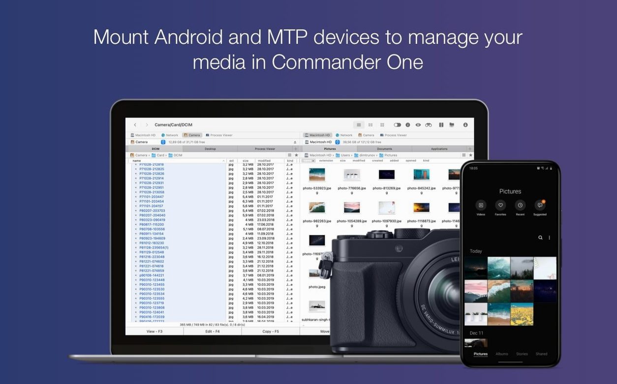 Screen 4 of Commander One PRO