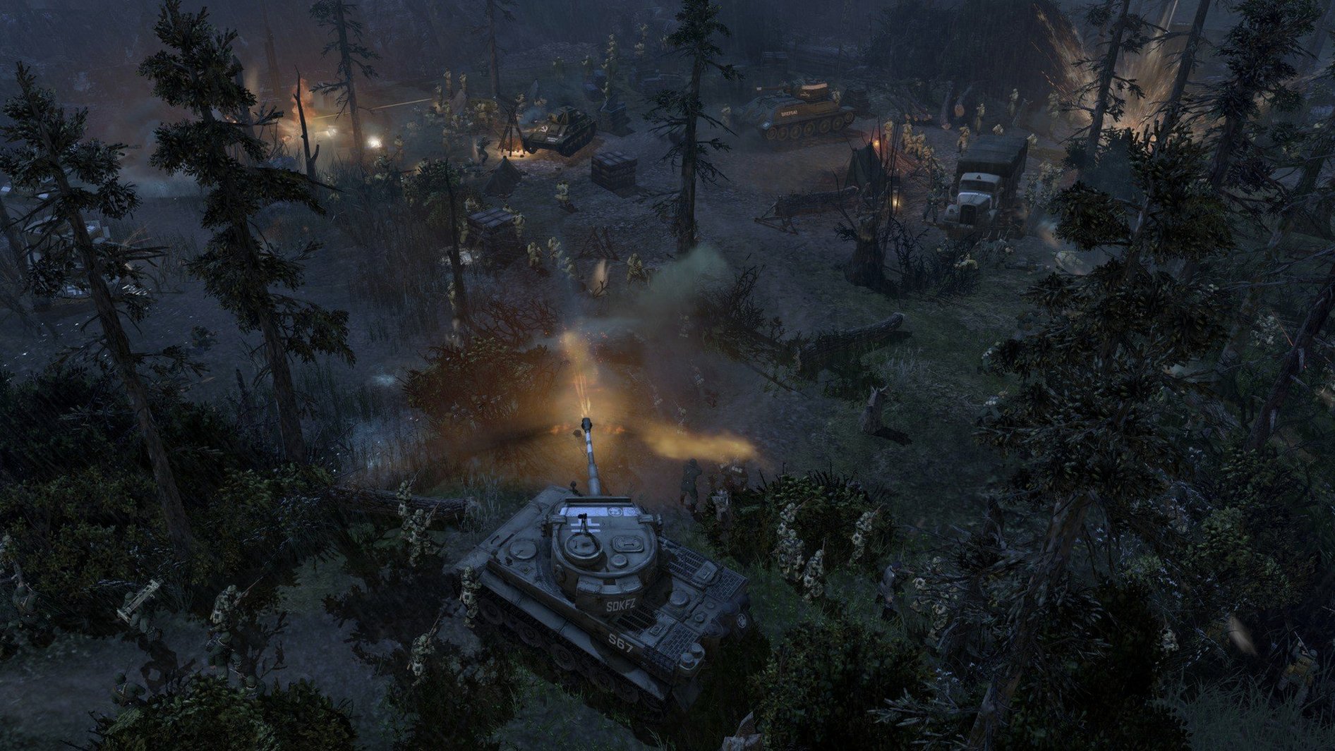 Company of Heroes 2 toolbar view 2