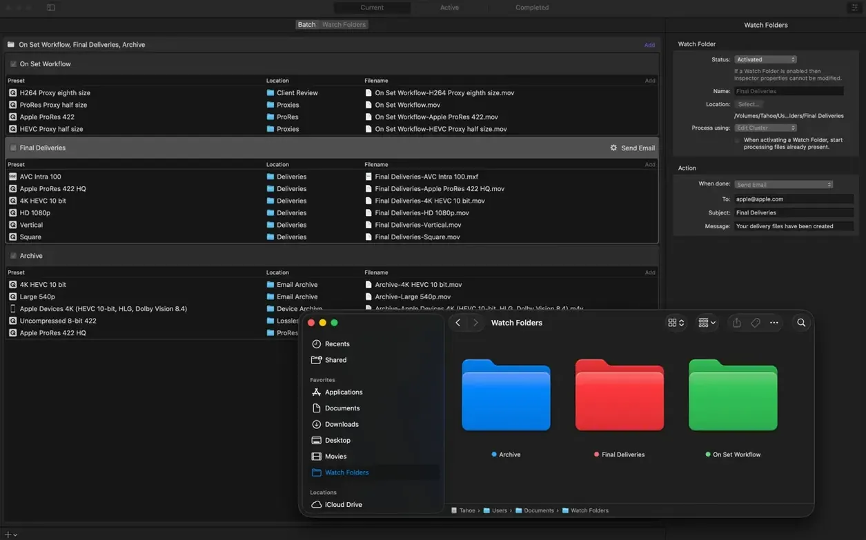 Compressor — tour 3 Compressor toolbar view 3