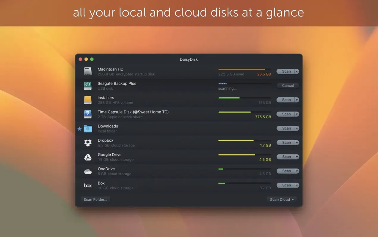 Screen 2 of DaisyDisk