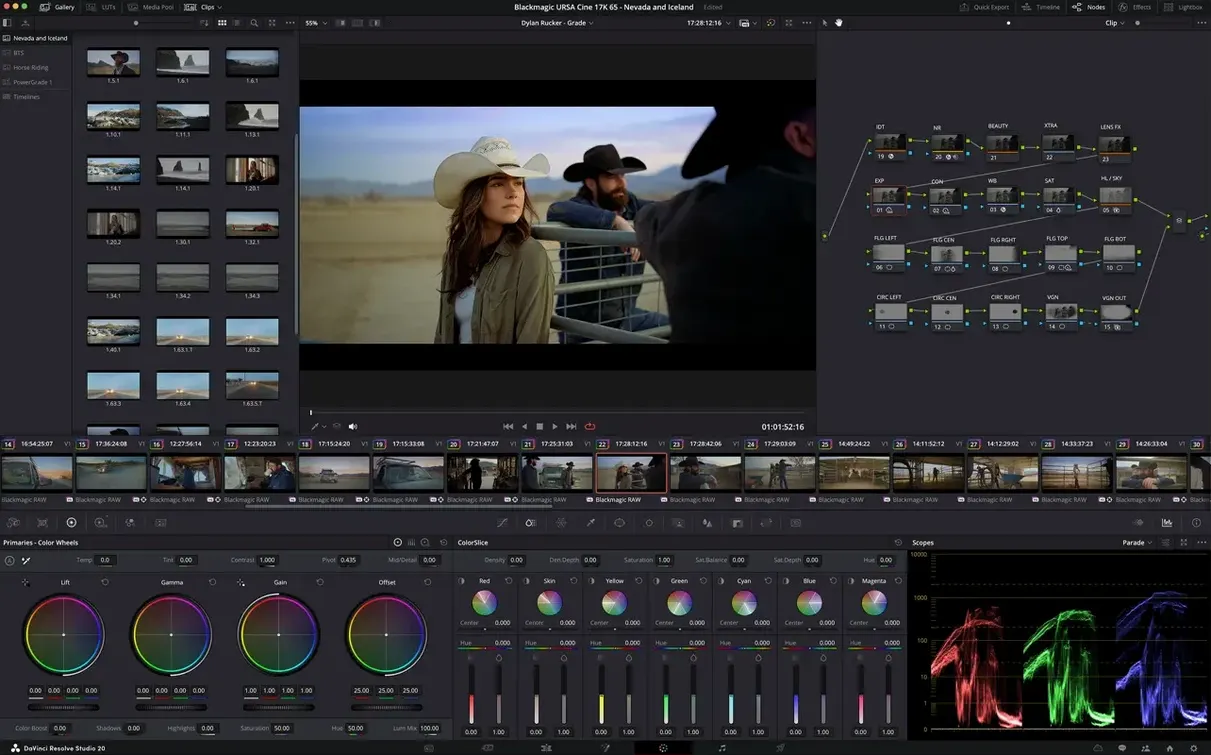 DaVinci Resolve Studio — tour 4 DaVinci Resolve Studio toolbar view 4