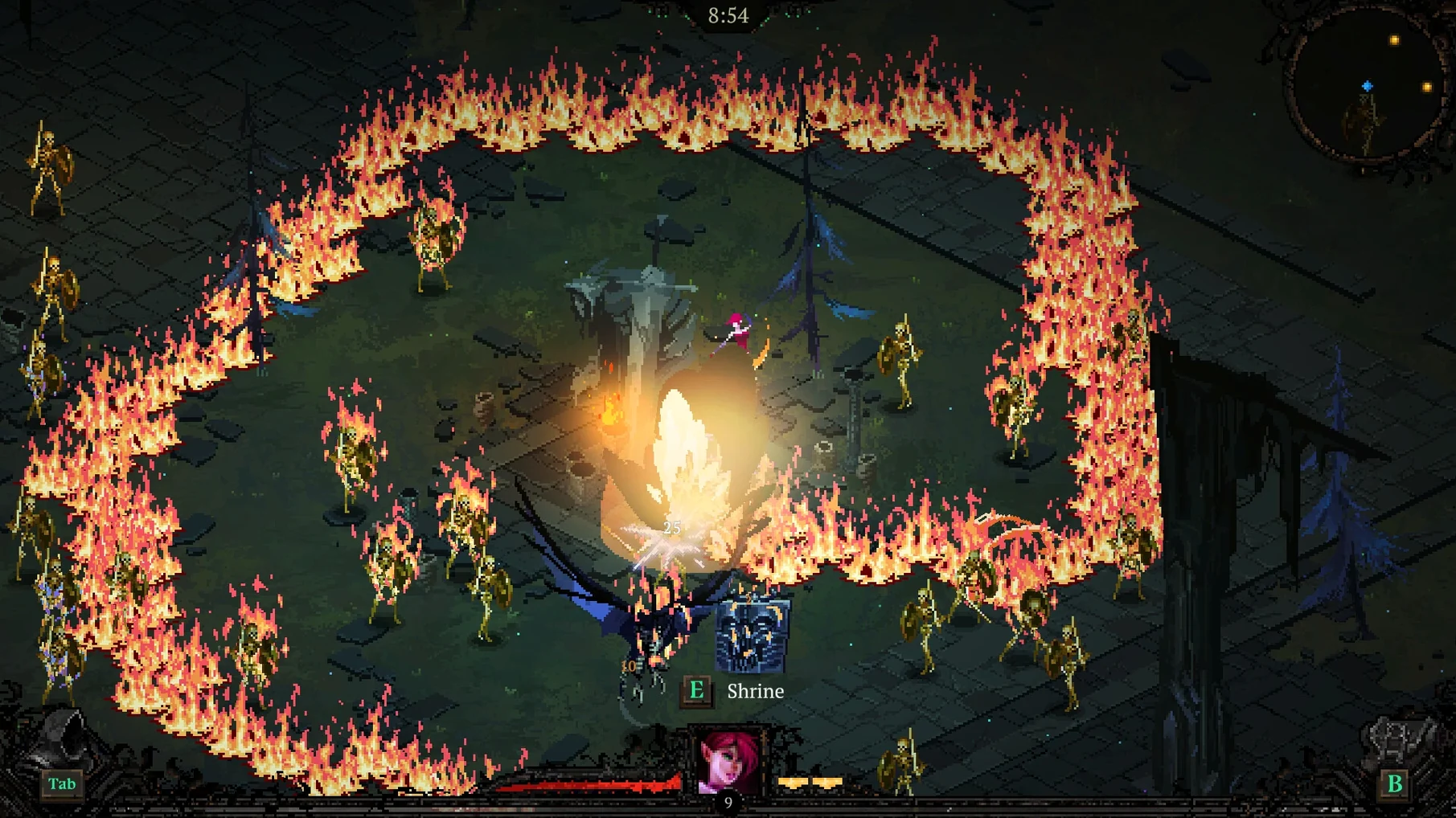 Death Must Die toolbar view 5