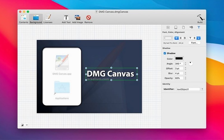 Screen 2 of DMG Canvas
