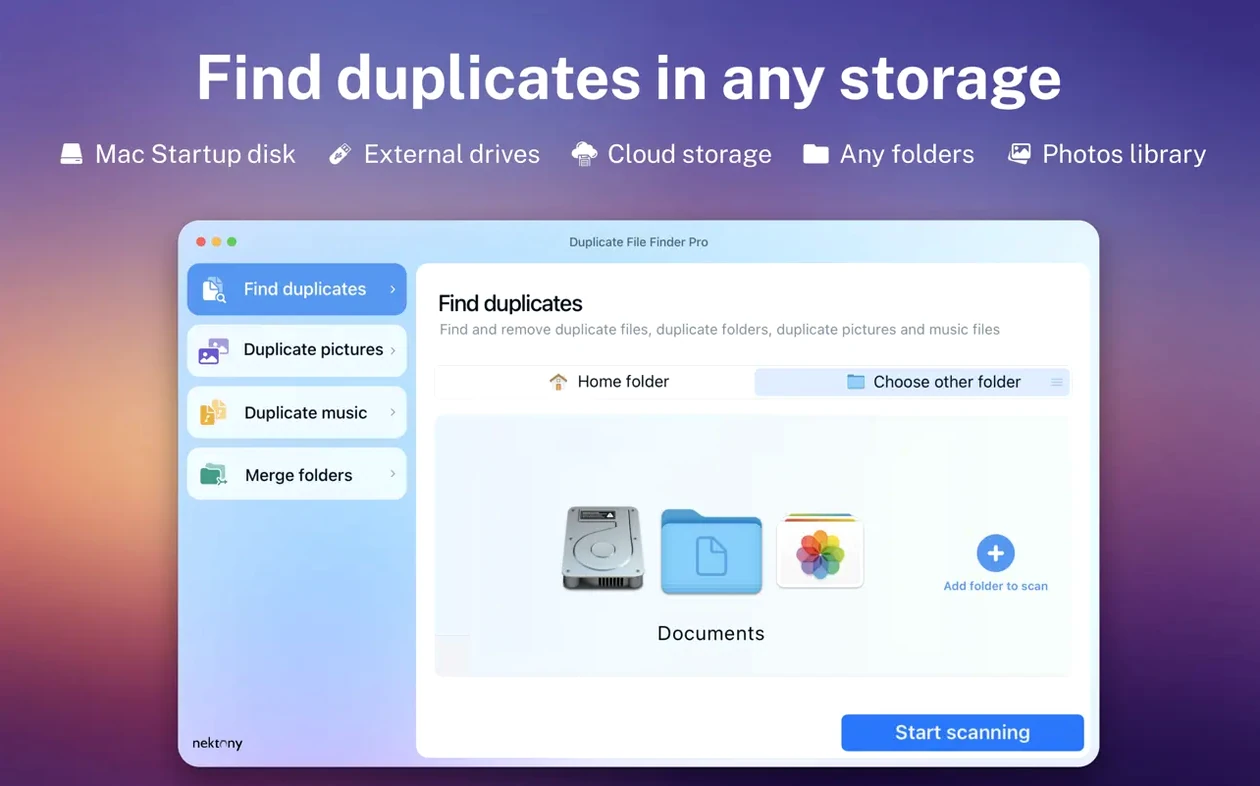 Duplicate File Finder Pro image 3 of 4 Screen 3 of Duplicate File Finder Pro