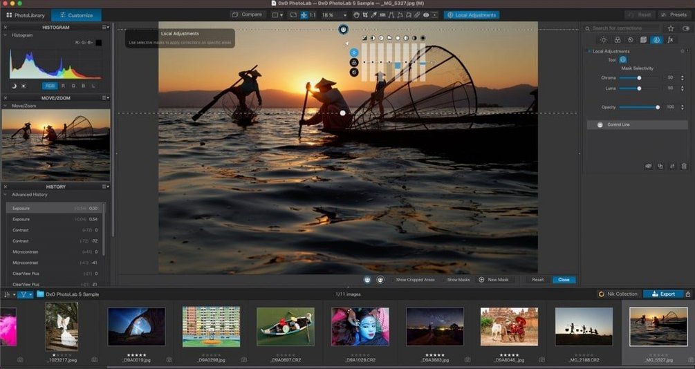 DxO PhotoLab — tour 1 dxo photolab 9 download: workspace view