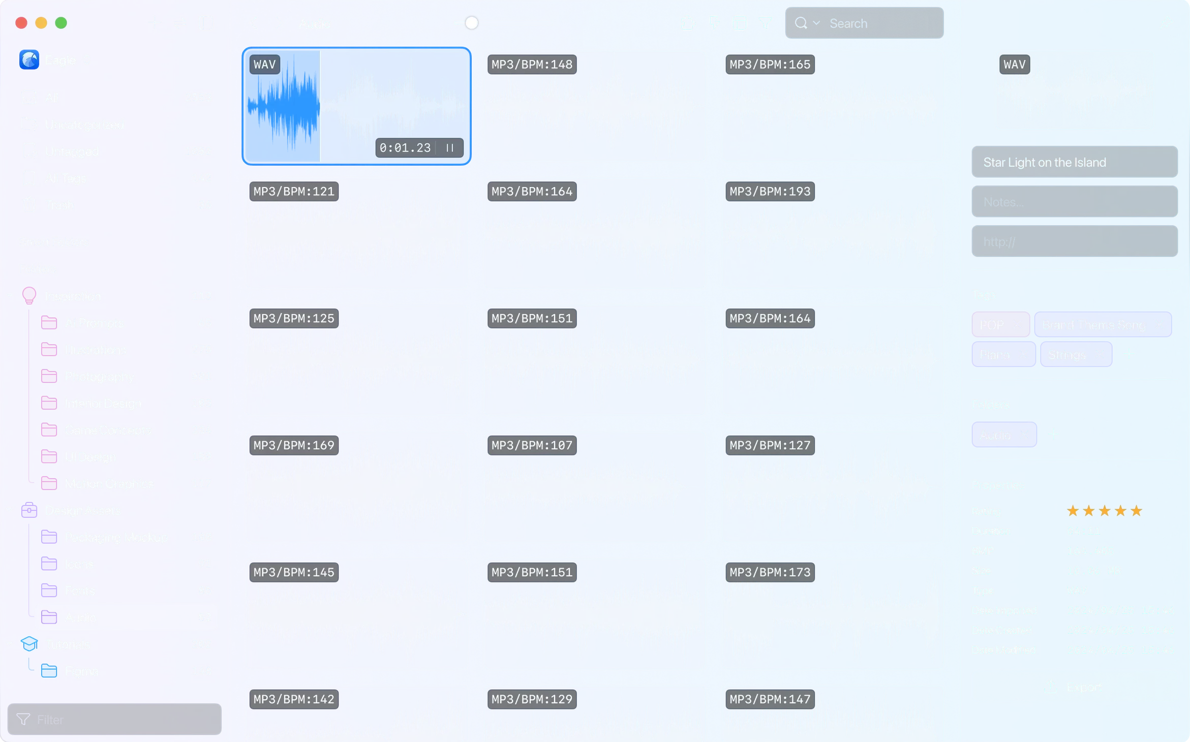 Eagle — tour 7 Eagle toolbar view 7