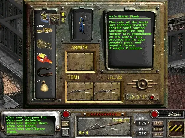 Screen 4 of Fallout 2