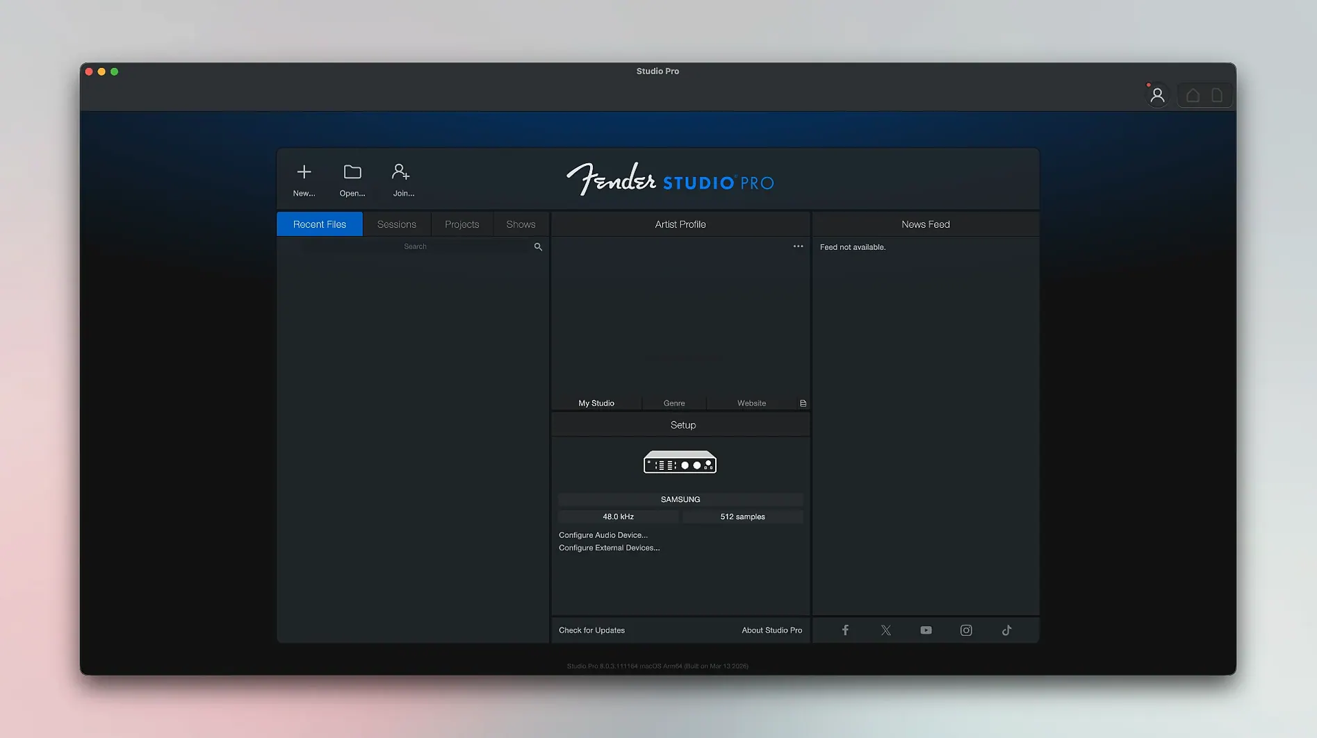 Fender Studio Pro 8.1.1: fender studio pro 8 mac crack