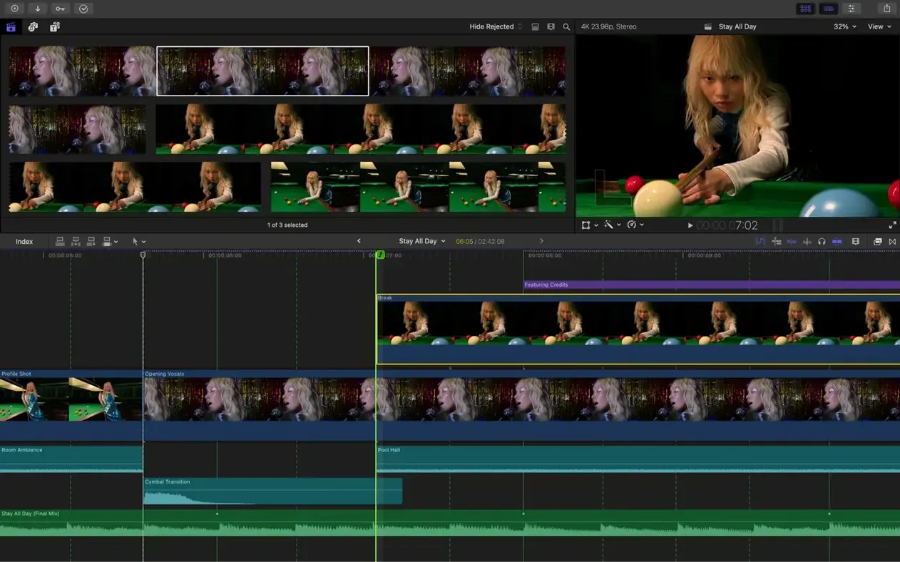 Final Cut Pro image 2 of 7 Screen 2 of Final Cut Pro