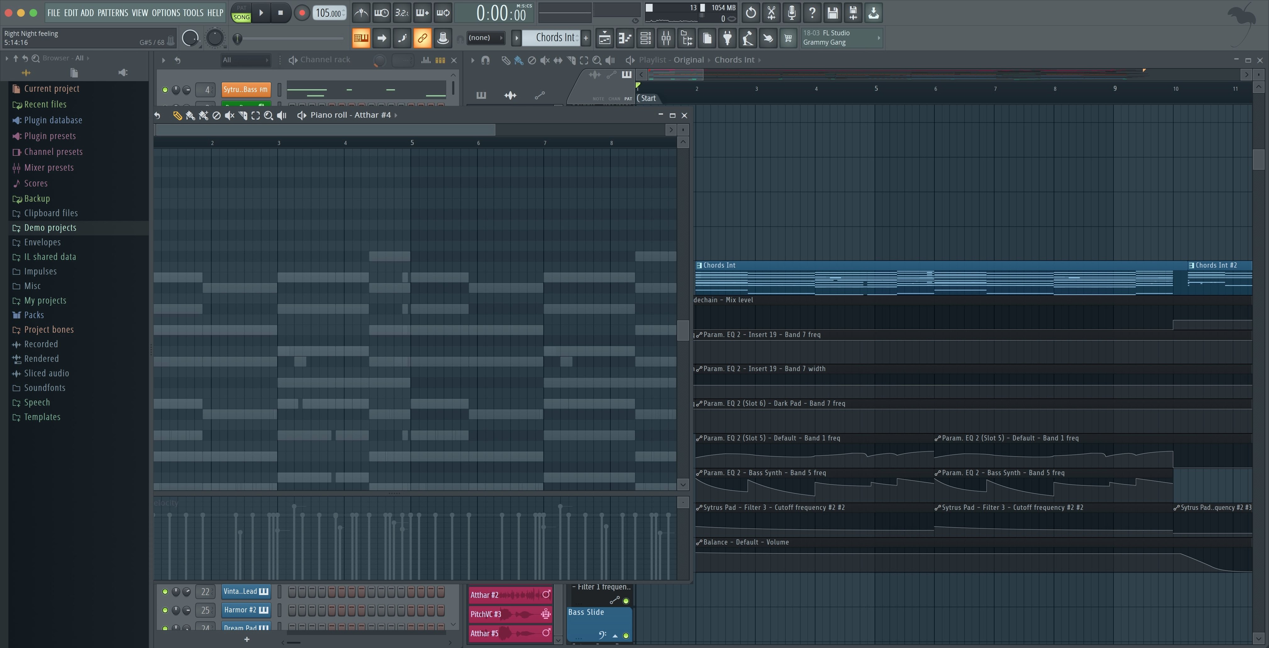 Screen 2 of FL Studio