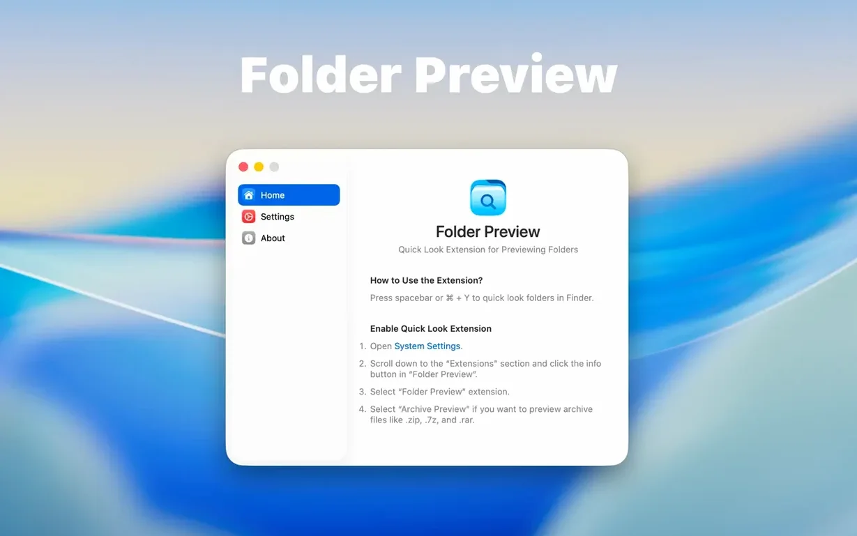 Folder Preview Pro image 4 of 5 Screen 4 of Folder Preview Pro