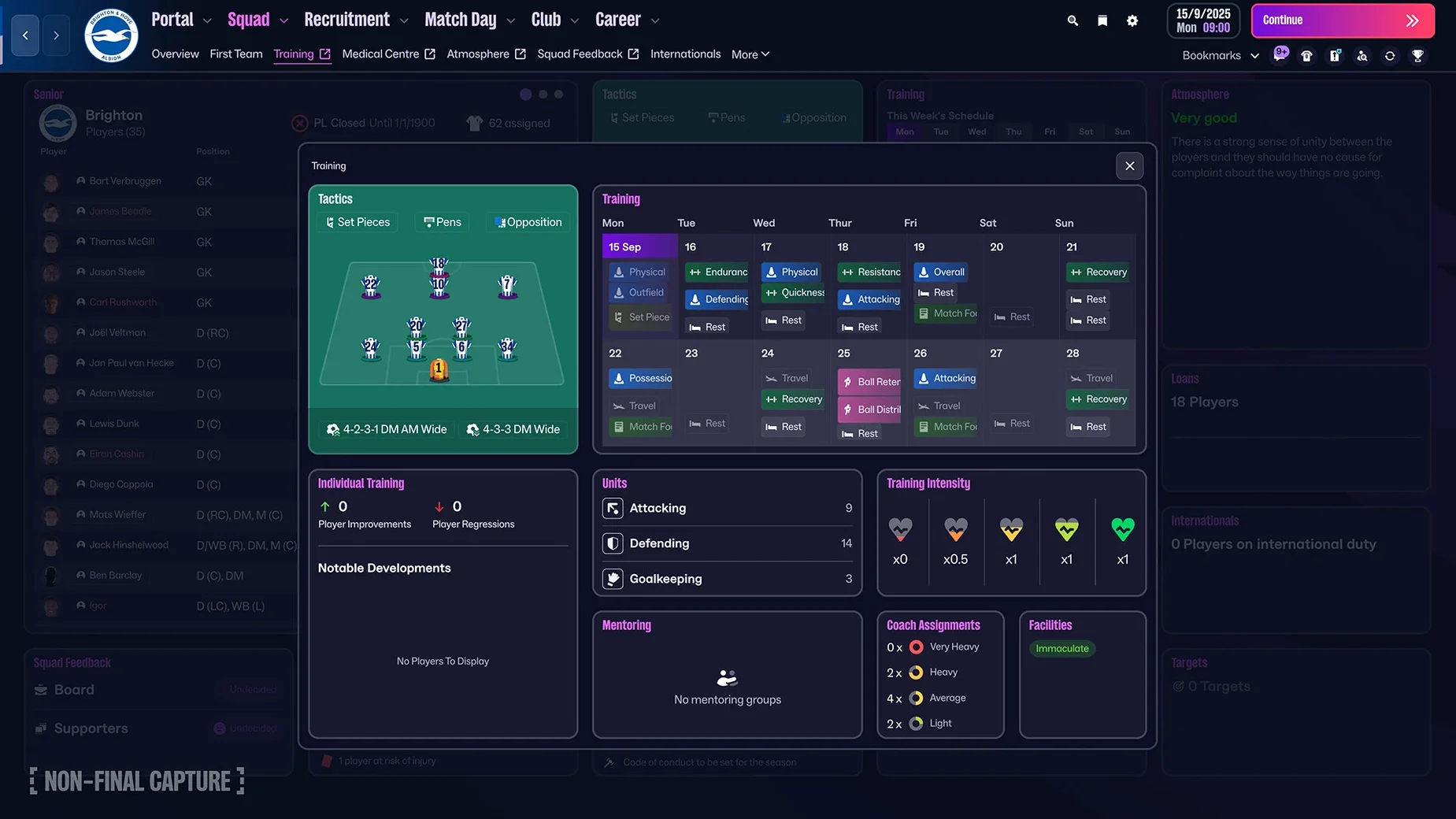 Football Manager 2026 toolbar view 3