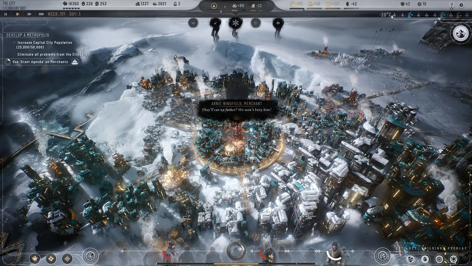 Frostpunk 2 image 3 of 7 Screen 3 of Frostpunk 2