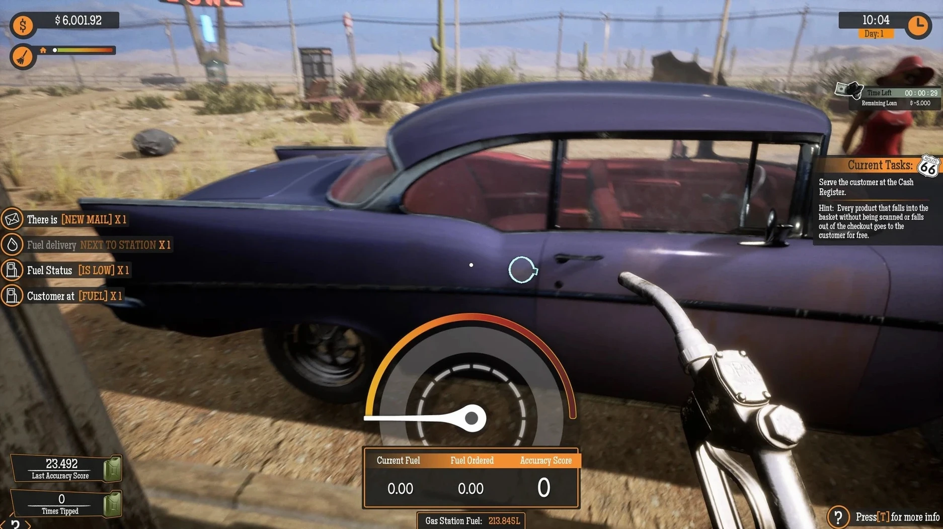 Gas Station Simulator — tour 4 Gas Station Simulator toolbar view 4