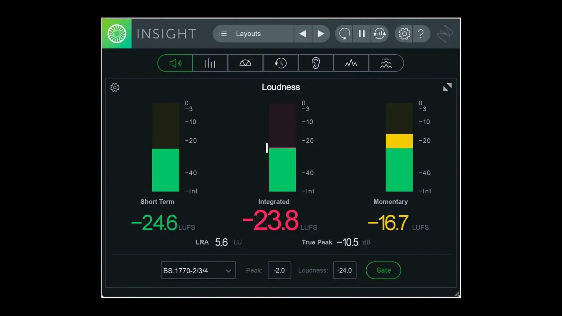 izotope insight 2 mac torrent: workspace view