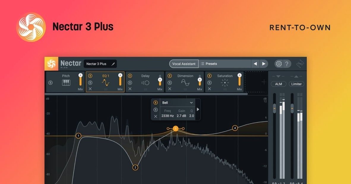 iZotope Nectar — tour 1 nectar 4 free download: workspace view