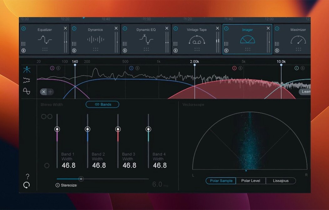 Screen 3 of iZotope Ozone