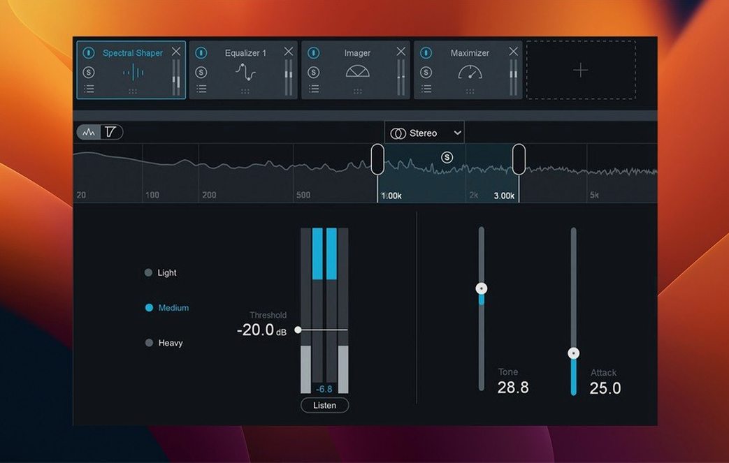 Screen 4 of iZotope Ozone