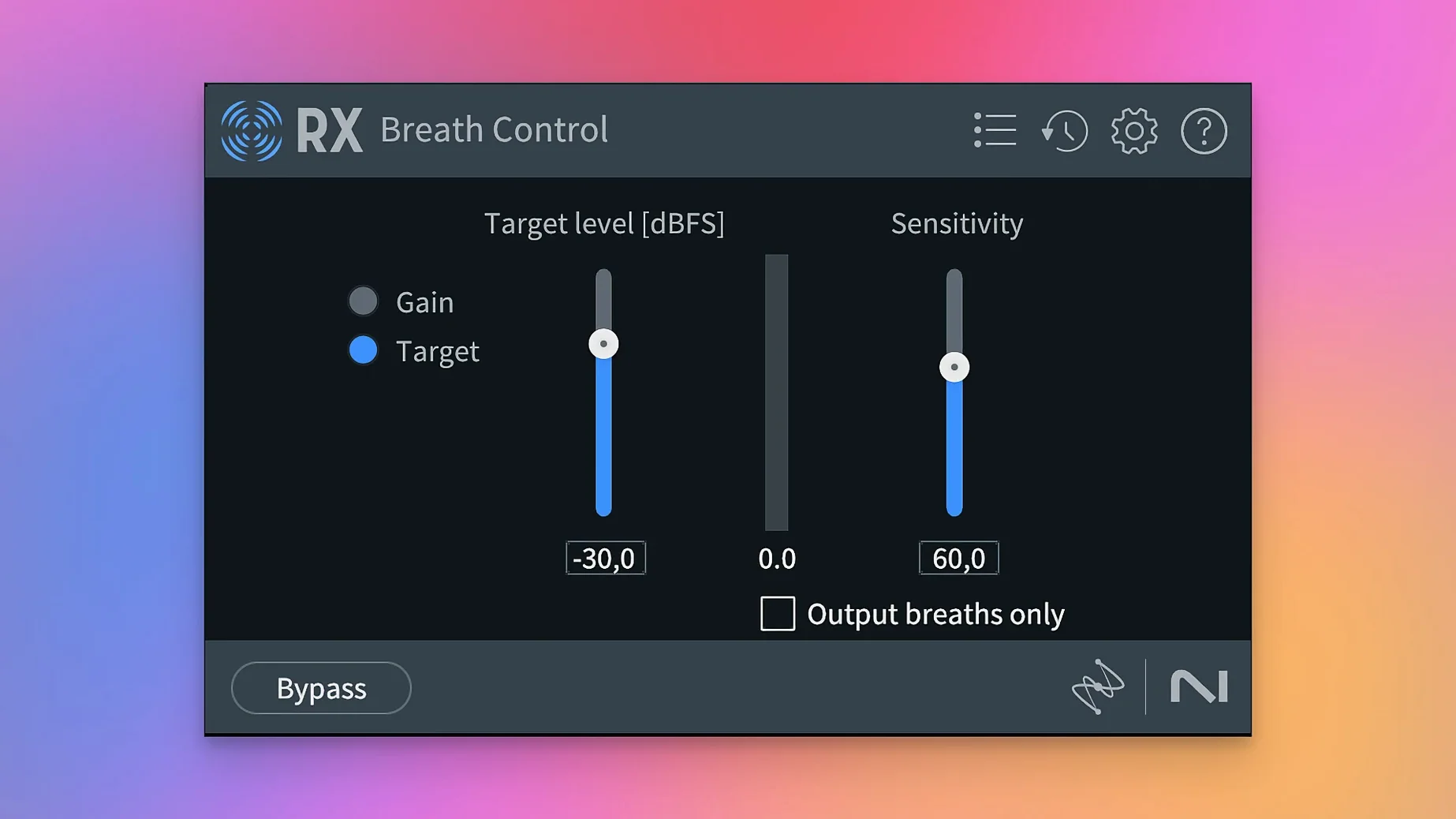 iZotope RX — tour 4 iZotope RX toolbar view 4