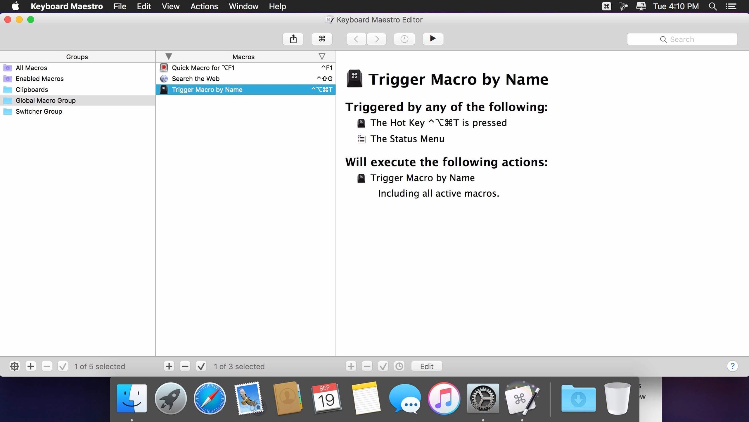 Keyboard Maestro — tour 1 Keyboard Maestro 11.0.4: ableton midi keyboard no sound