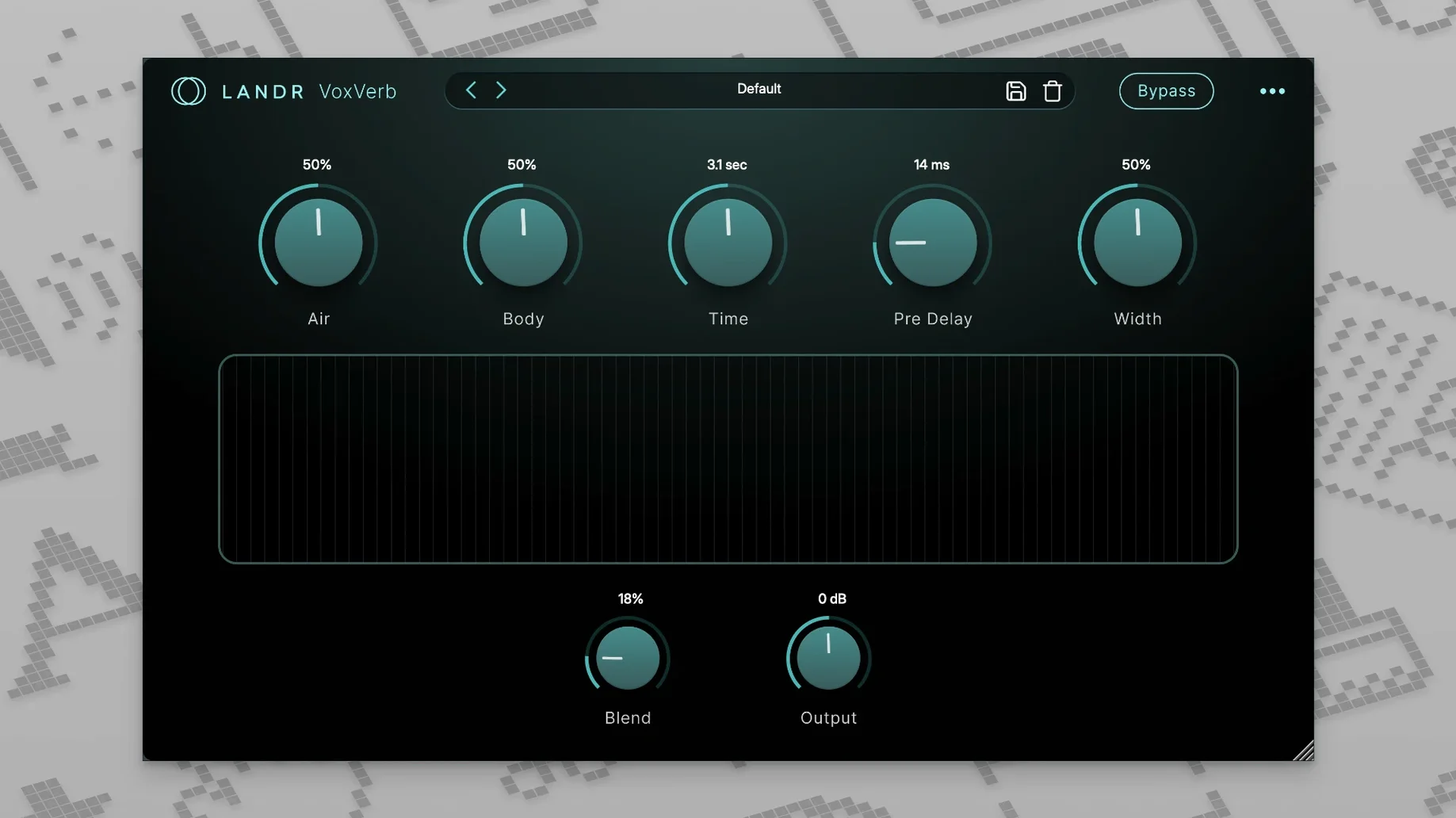 LANDR Vocal Bundle — tour 4 LANDR Vocal Bundle toolbar view 4