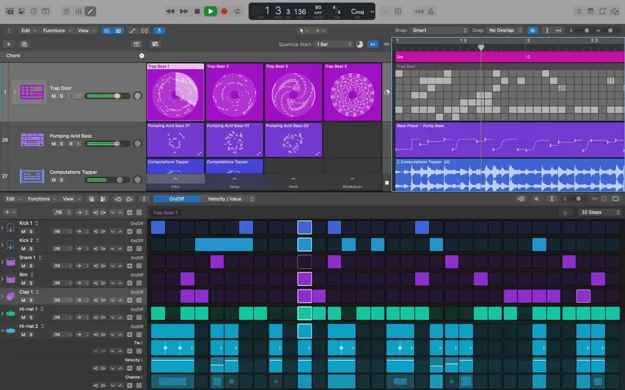 Screen 6 of Logic Pro