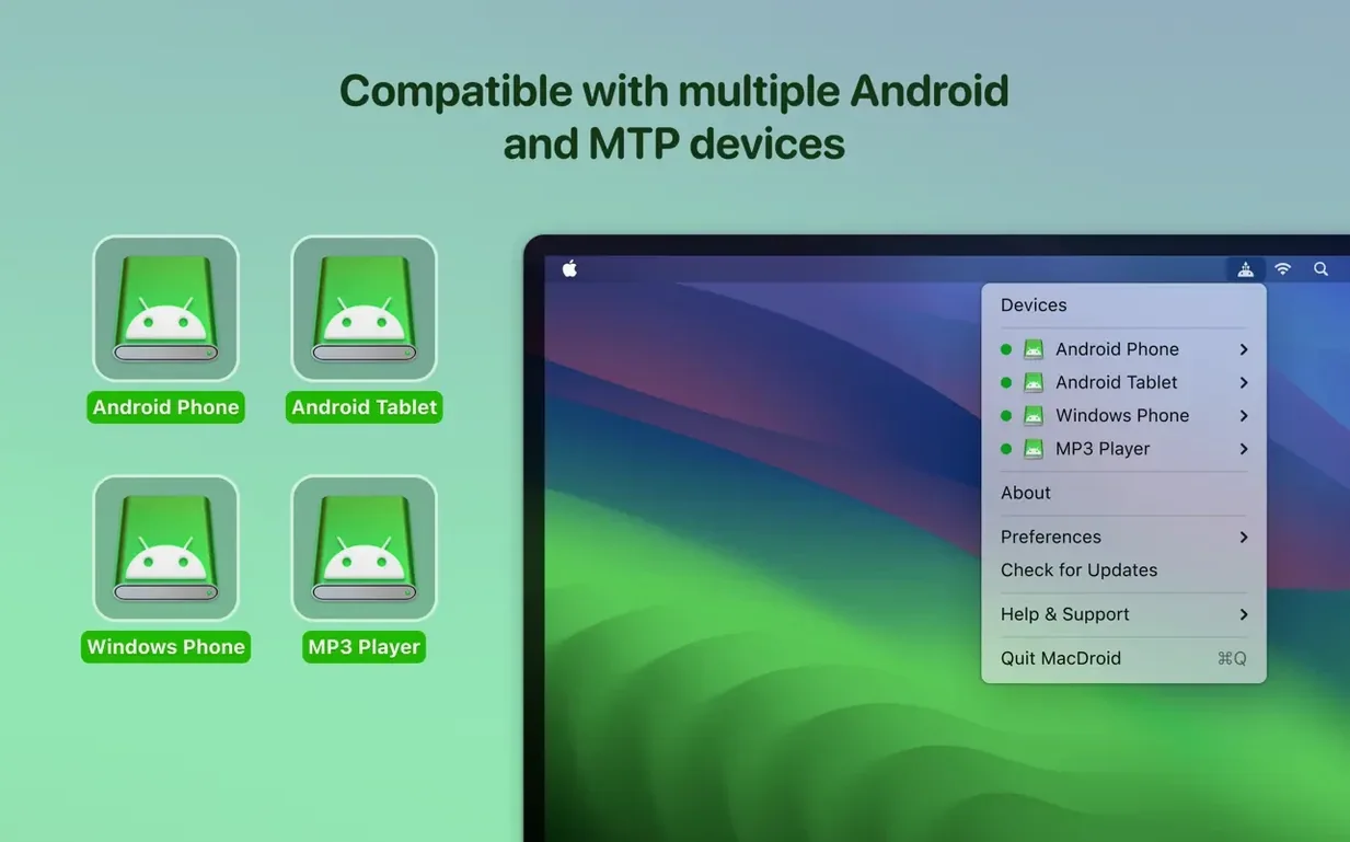 MacDroid Pro image 5 of 6 Screen 5 of MacDroid Pro