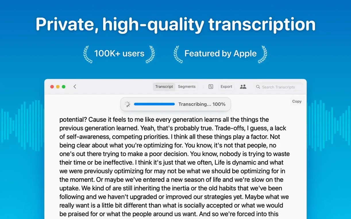 macwhisper pro crack: workspace view