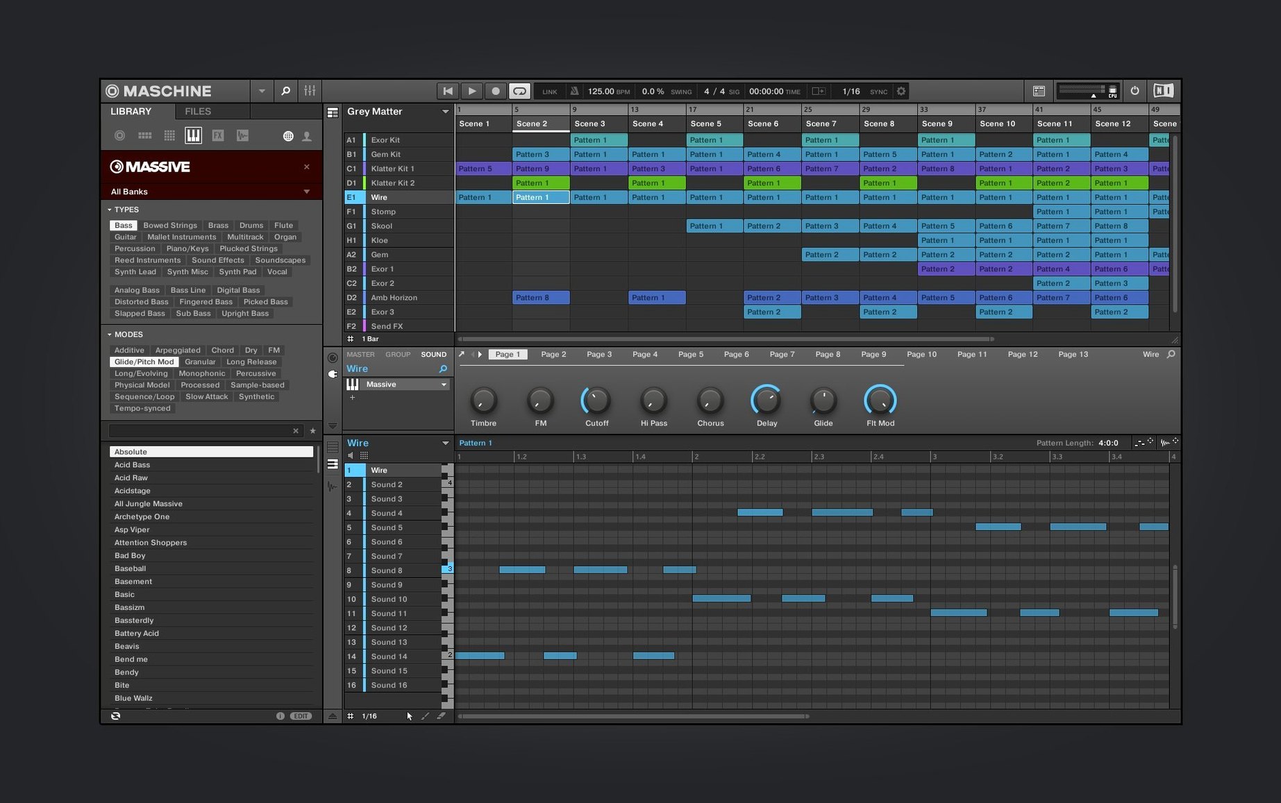 Screen 3 of Maschine
