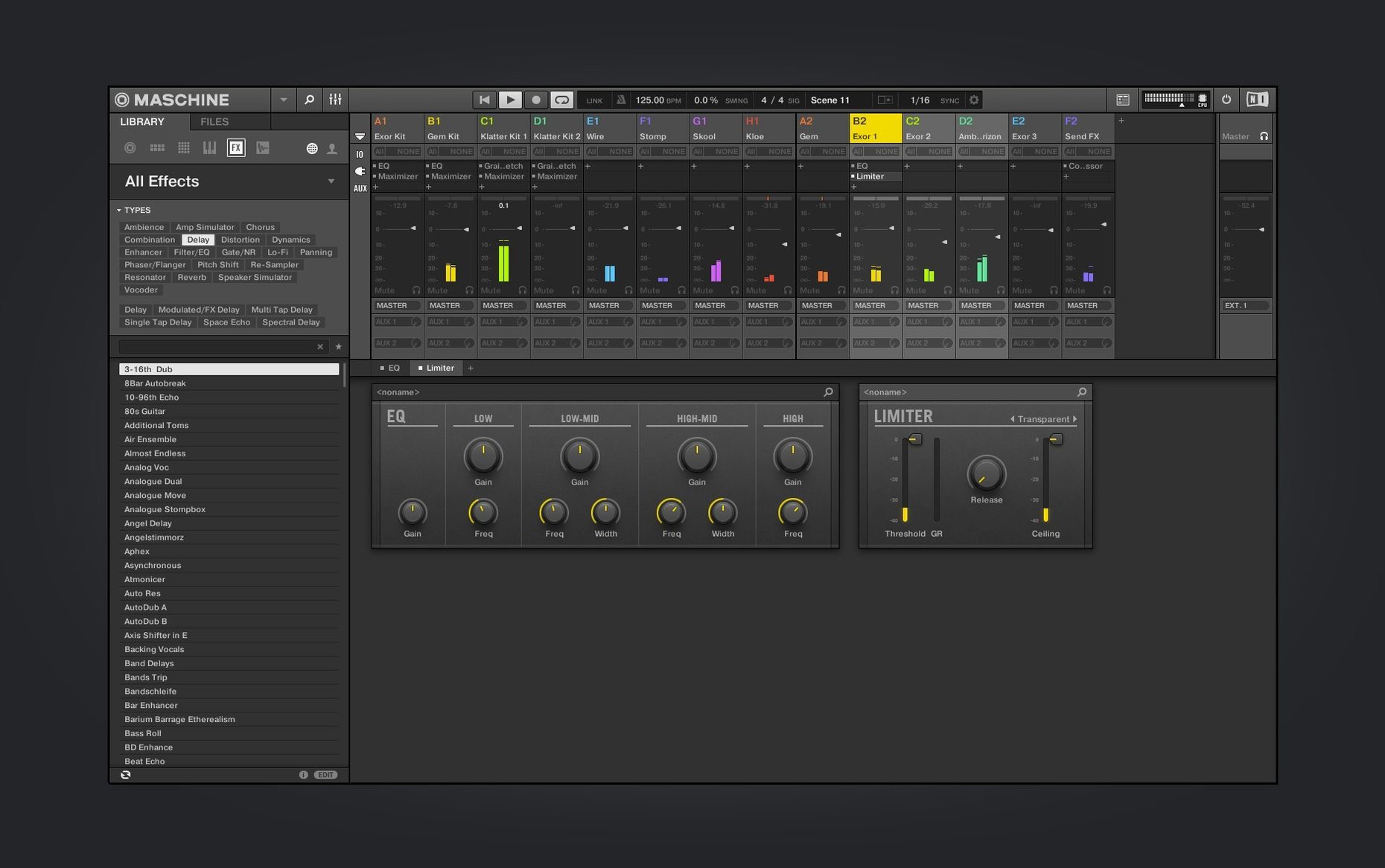 Screen 4 of Maschine