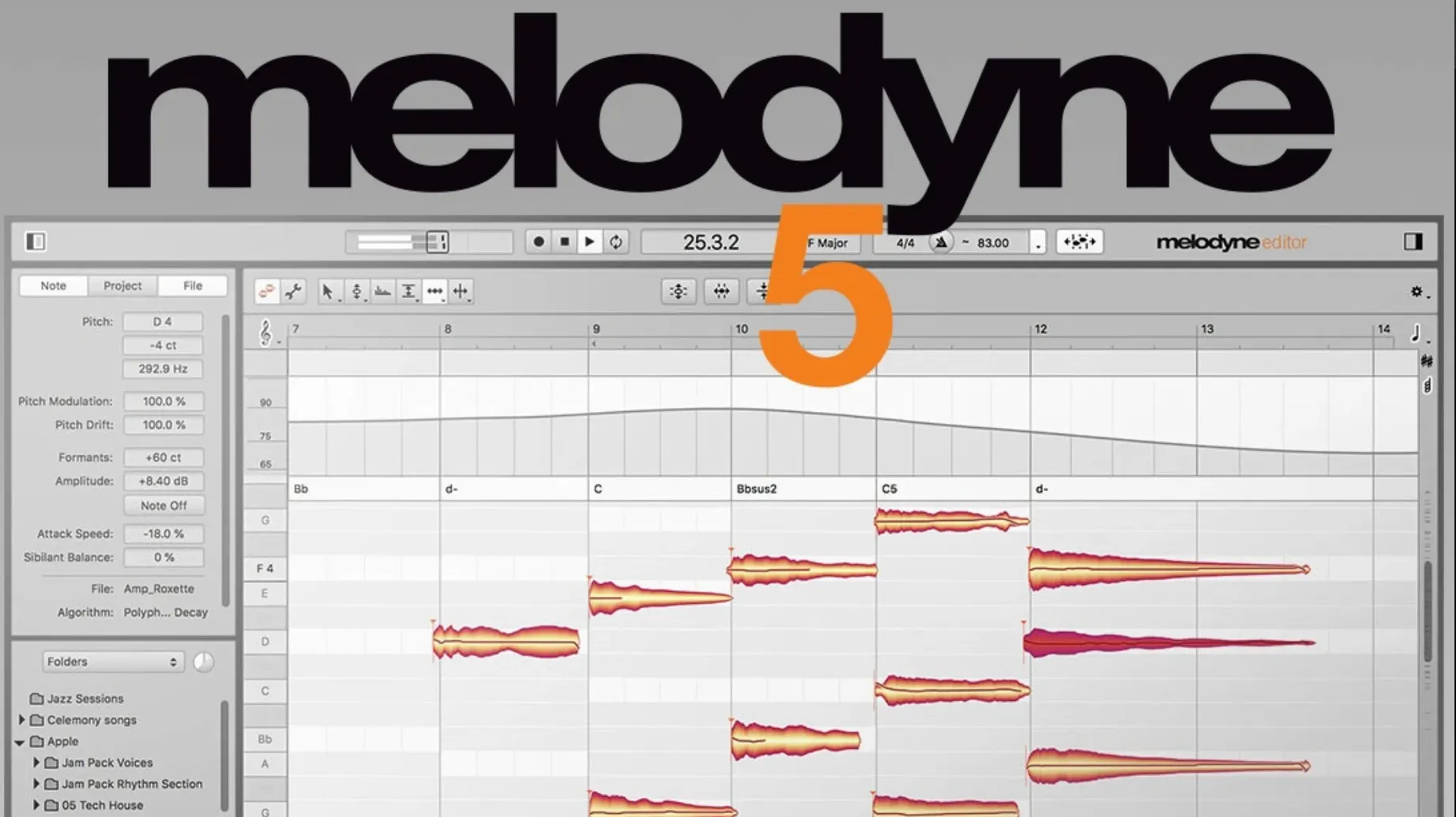 Melodyne image 1 of 1 melodyne vst torrent: workspace view